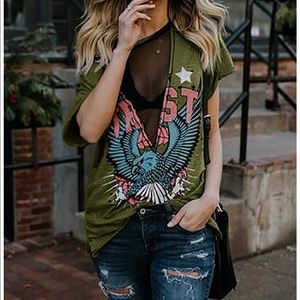 Sexy graphic t shirt